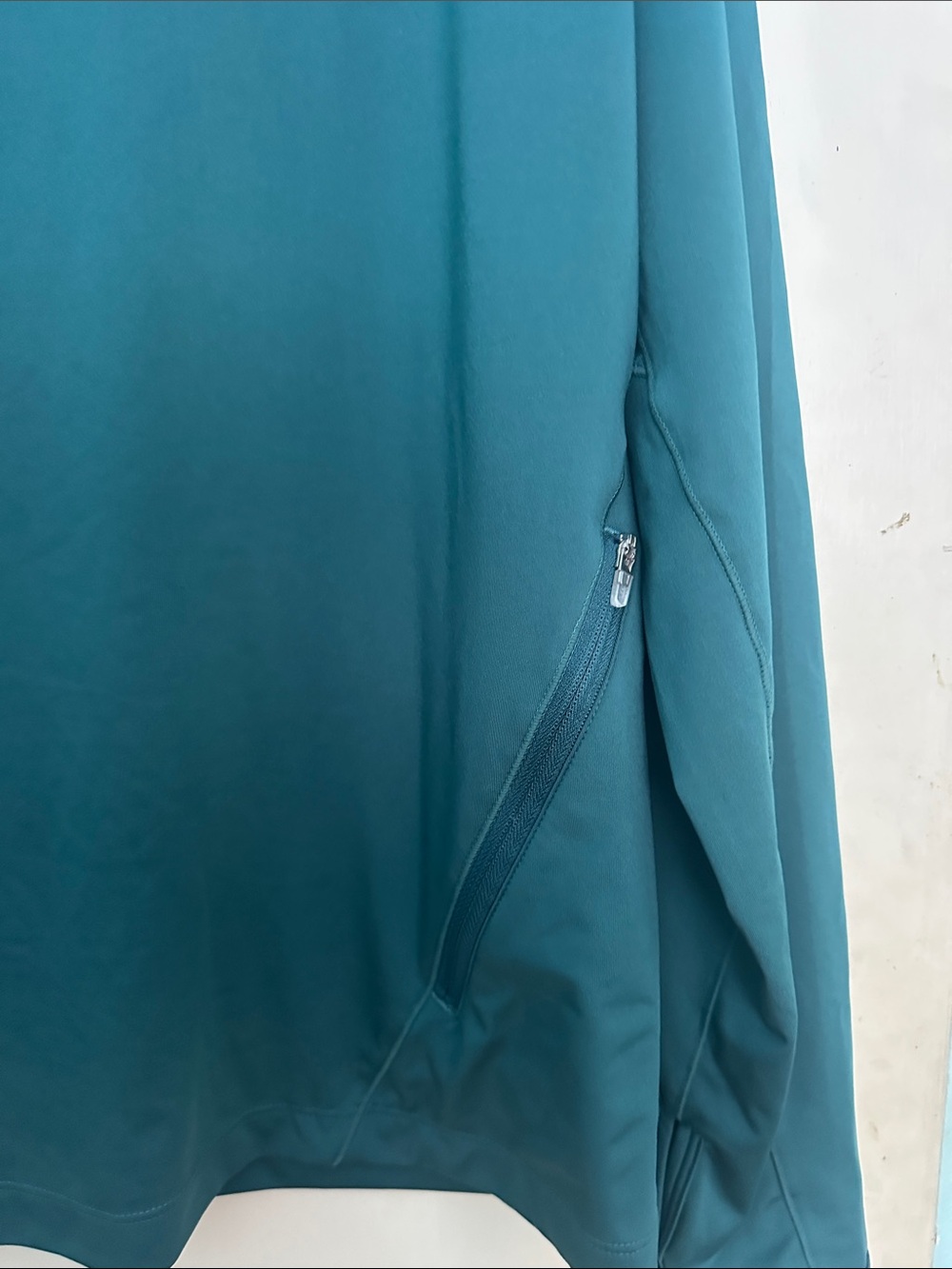 Coolibar Women's Teal Long-Sleeve UPF Sun Shirt - Picture 4 of 5